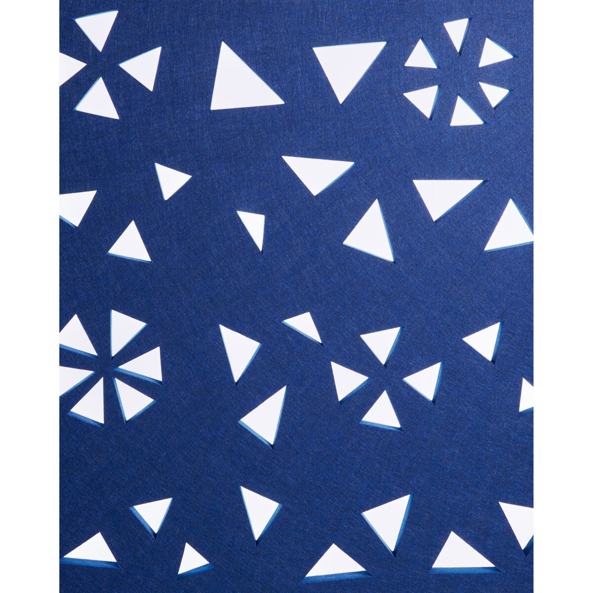 4-panelowy parawan pokojowy STARRY Granatowy 240 cm 180 cm