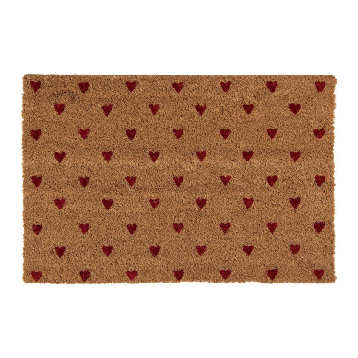 Wycieraczka wejściowa kokos Red Hearts 60x40 cm