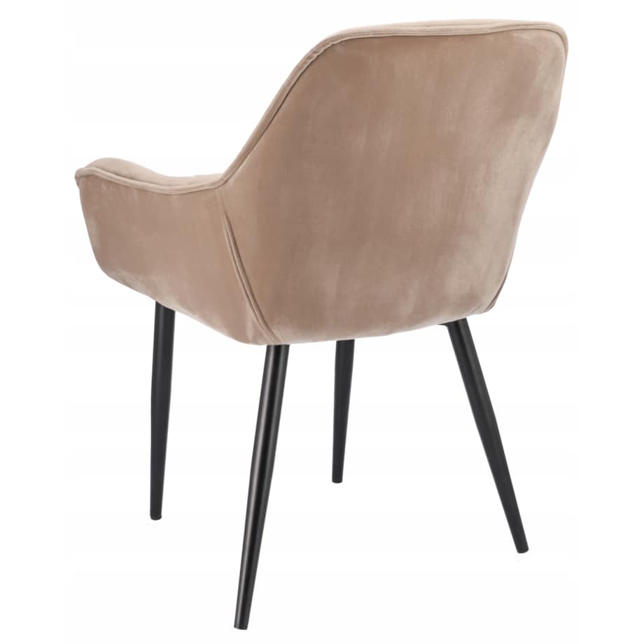 KRZESŁO welur TAPICEROWANE do salonu PIKOWANE