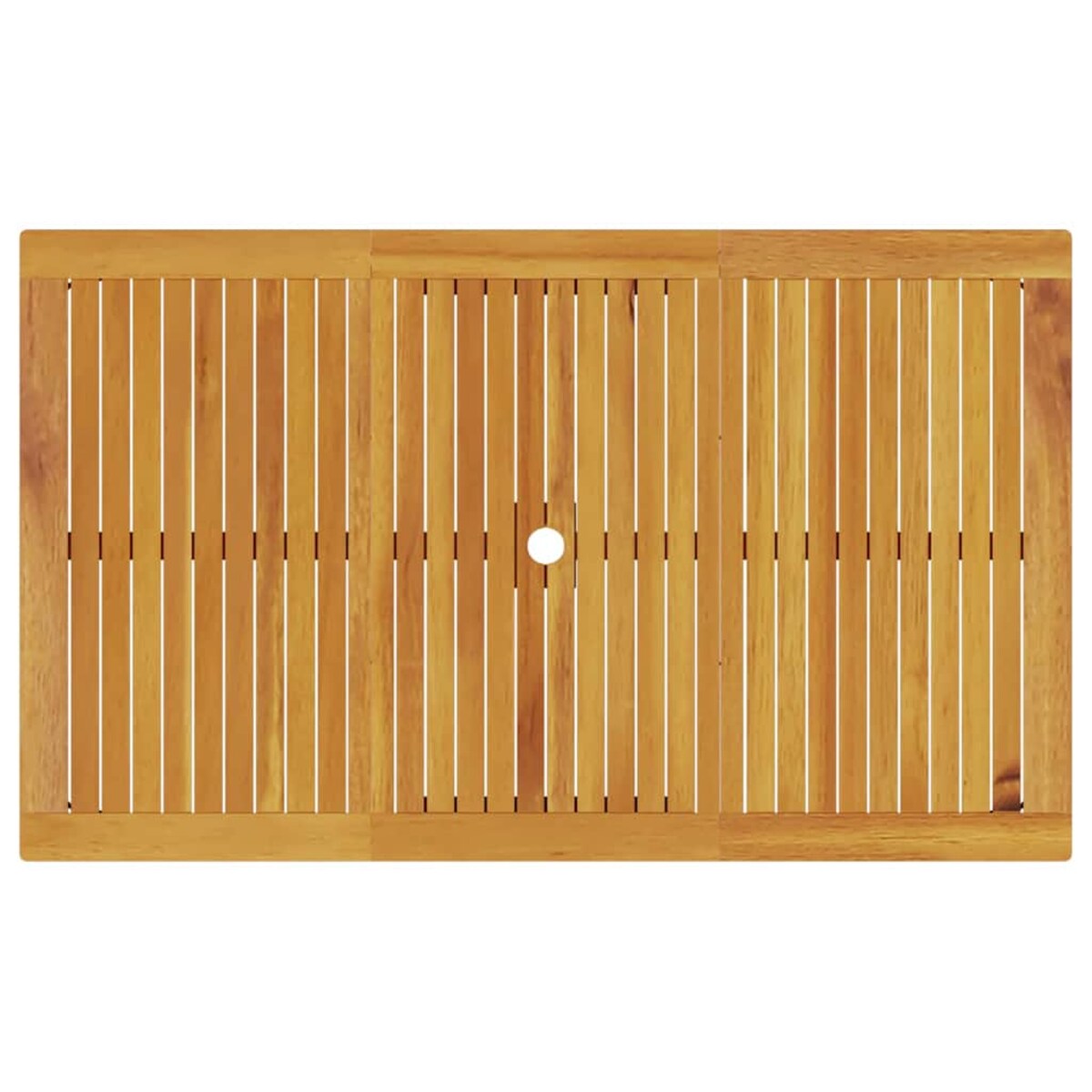 vidaXL Zestaw do jadalni w ogrodzie 7 pcs Brązowy lite drewno akacjowe