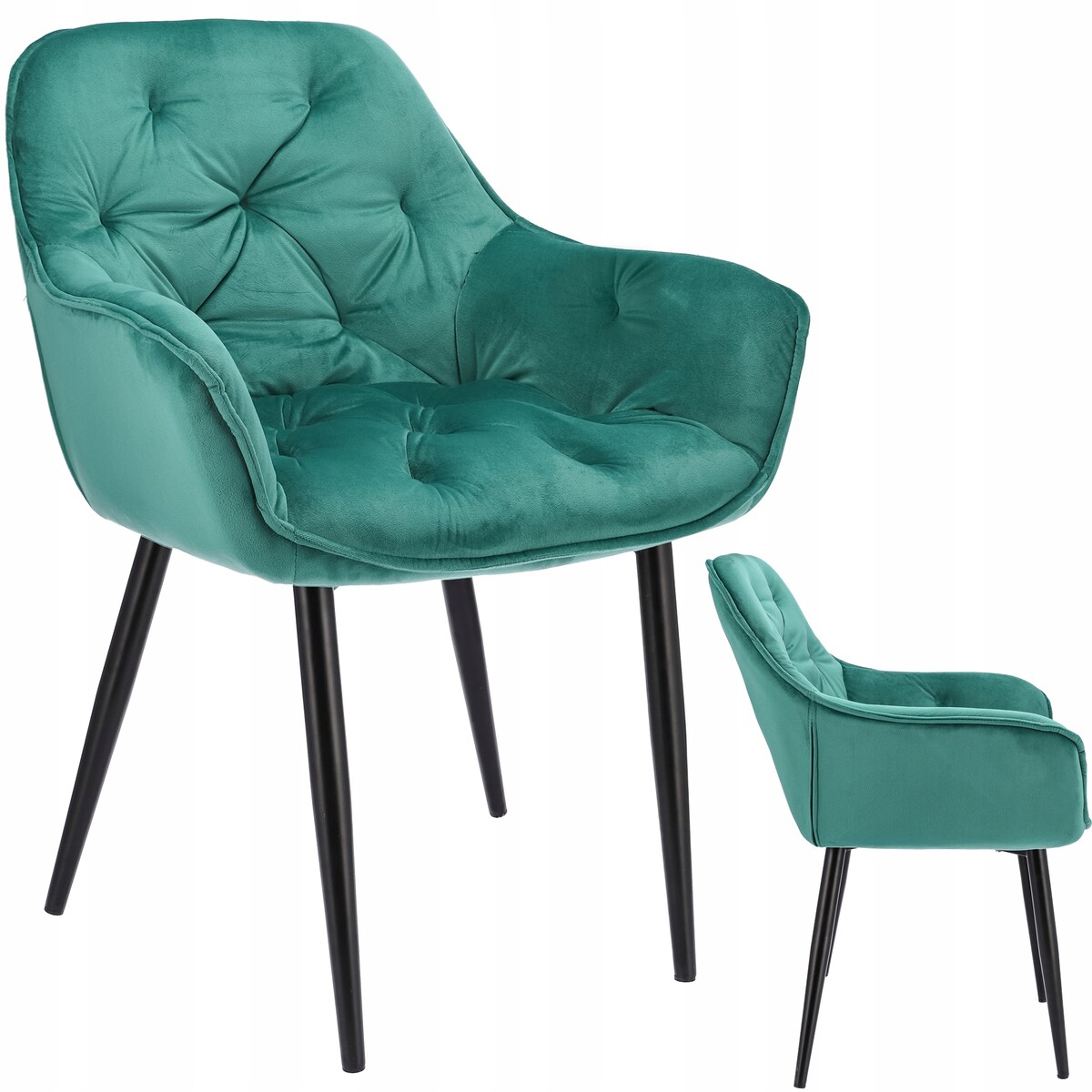 Krzesło LARGO zielone (nowy kod)