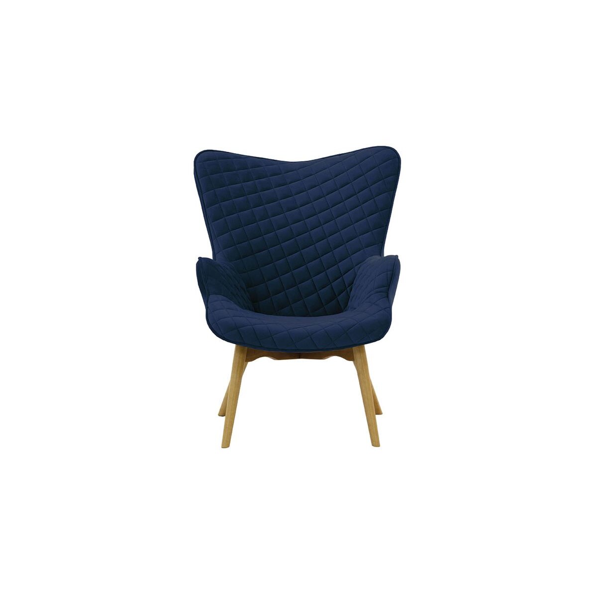 Fotel uszak z przeszyciami Ducon Velvet-Velluto 11