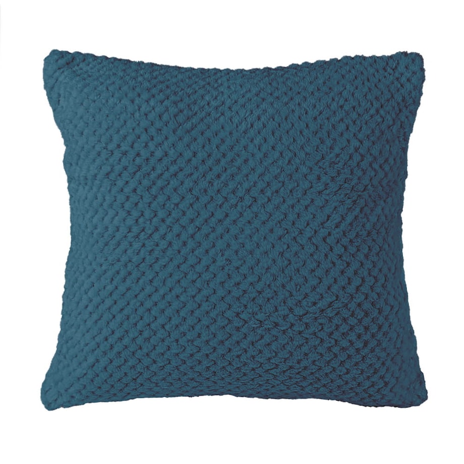 Poszewka żakardowa 40x40 kolor błękit marokański