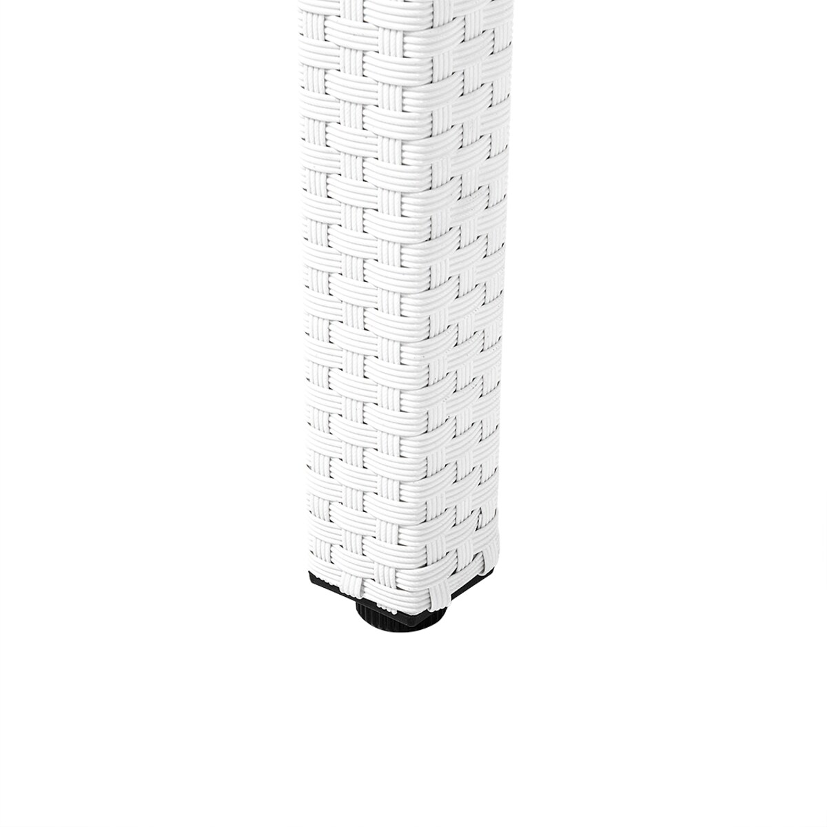Stół ogrodowy ITALY 220 cm 100 cm Szkło Biały