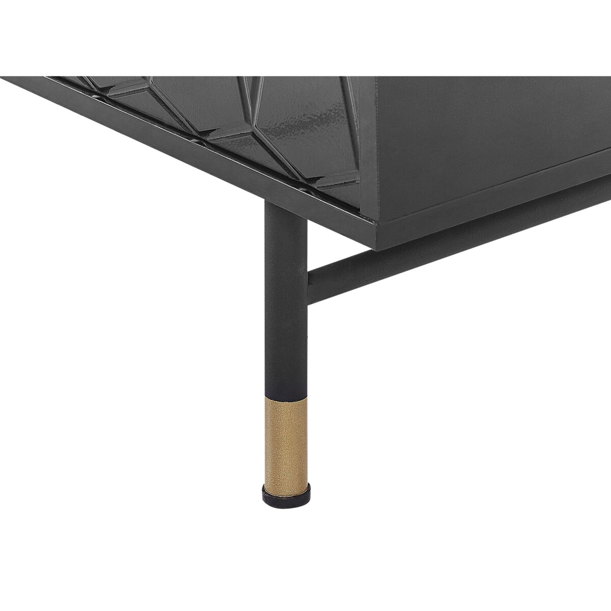 Szafka dwudrzwiowa czarna ADANTE