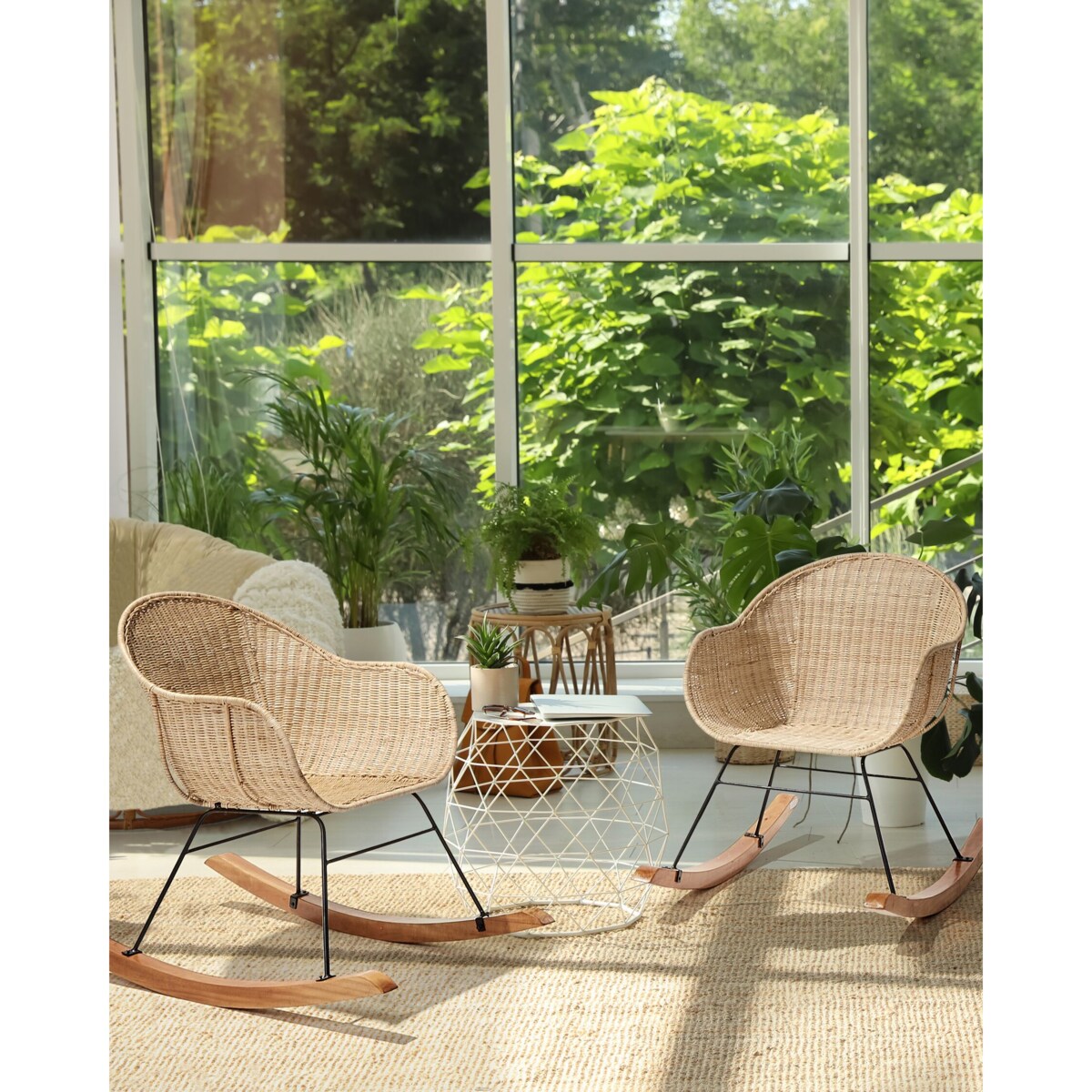 Fotel bujany Naturalny LAVINIO