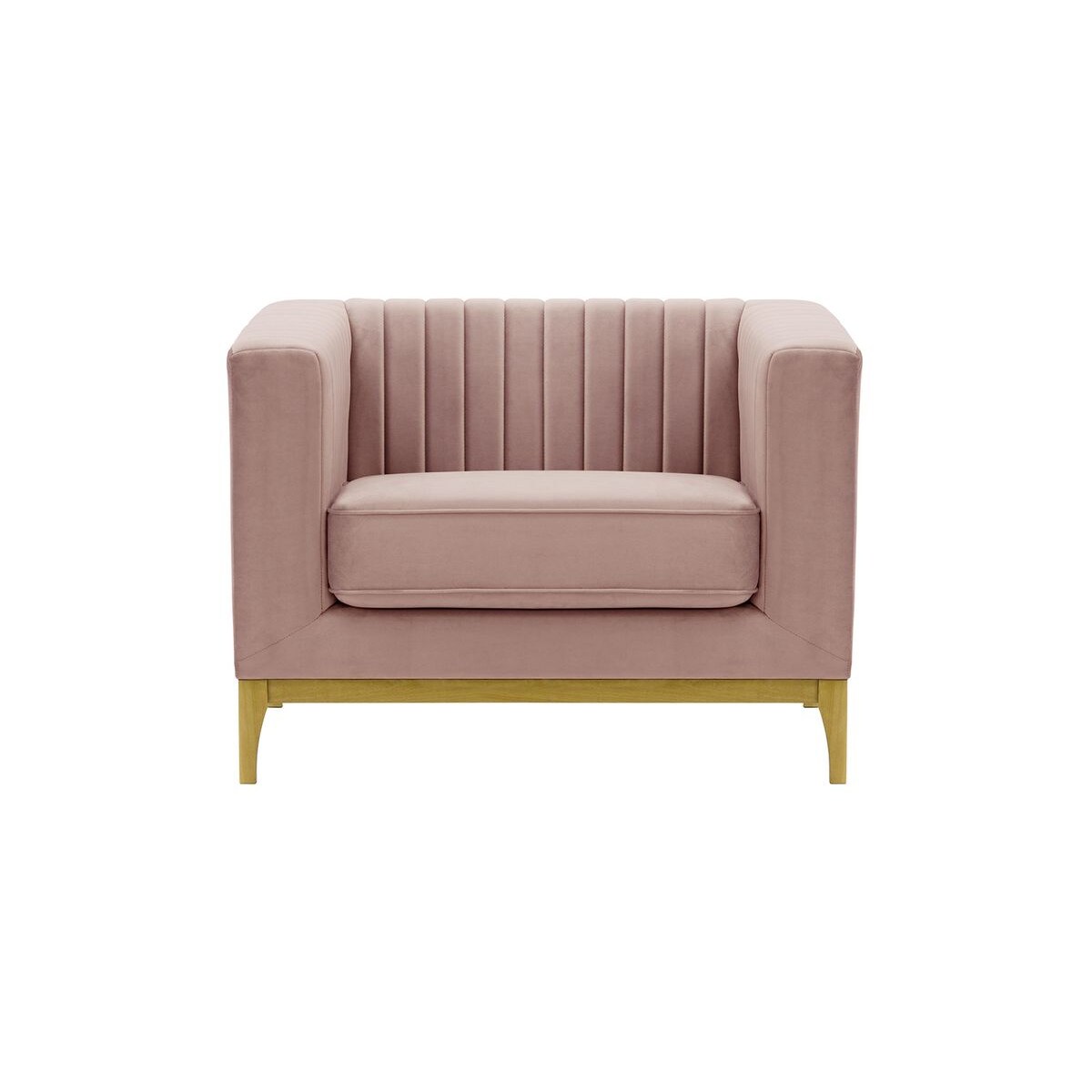 Fotel Slender Wood-Velluto 14-like oak