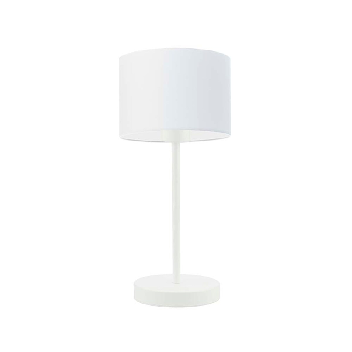 Lampka nocna na biurko lampa biurkowa LED z abażurem walec BLUES