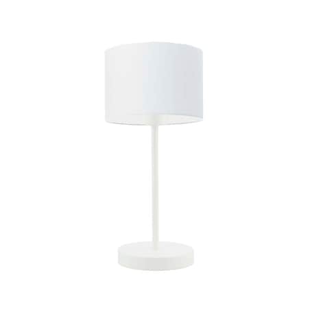 Lampka nocna na biurko lampa biurkowa LED z abażurem walec BLUES