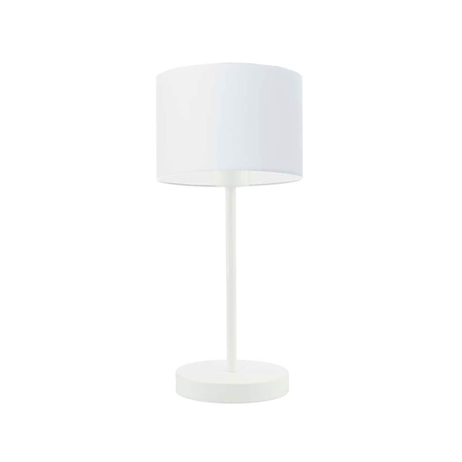 Lampka nocna na biurko lampa biurkowa LED z abażurem walec BLUES