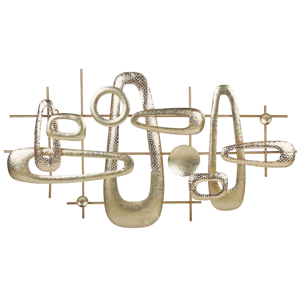 Dekoracja ścienna złota MANGANESE