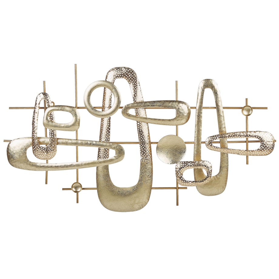 Dekoracja ścienna złota MANGANESE