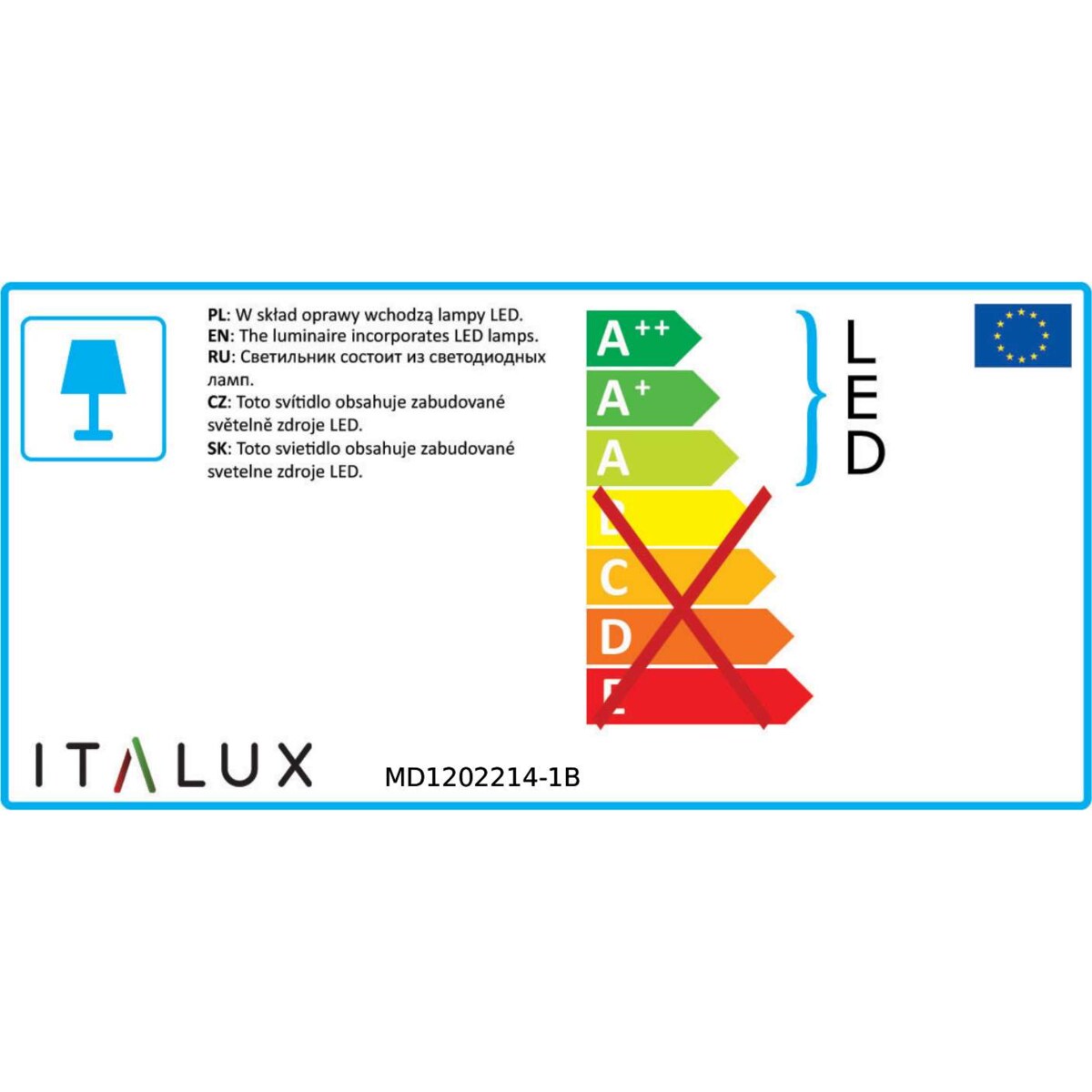 LAMPA wisząca BLUNDER MD1202214-1B Italux okrągła OPRAWA metalowa LED 24W 3000K zwis chrom biały