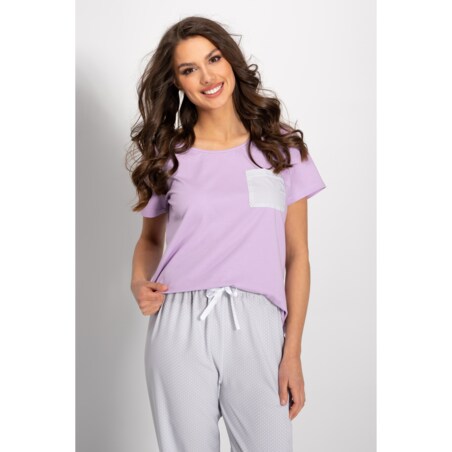 Piżama Caroline Lila-Grey, S