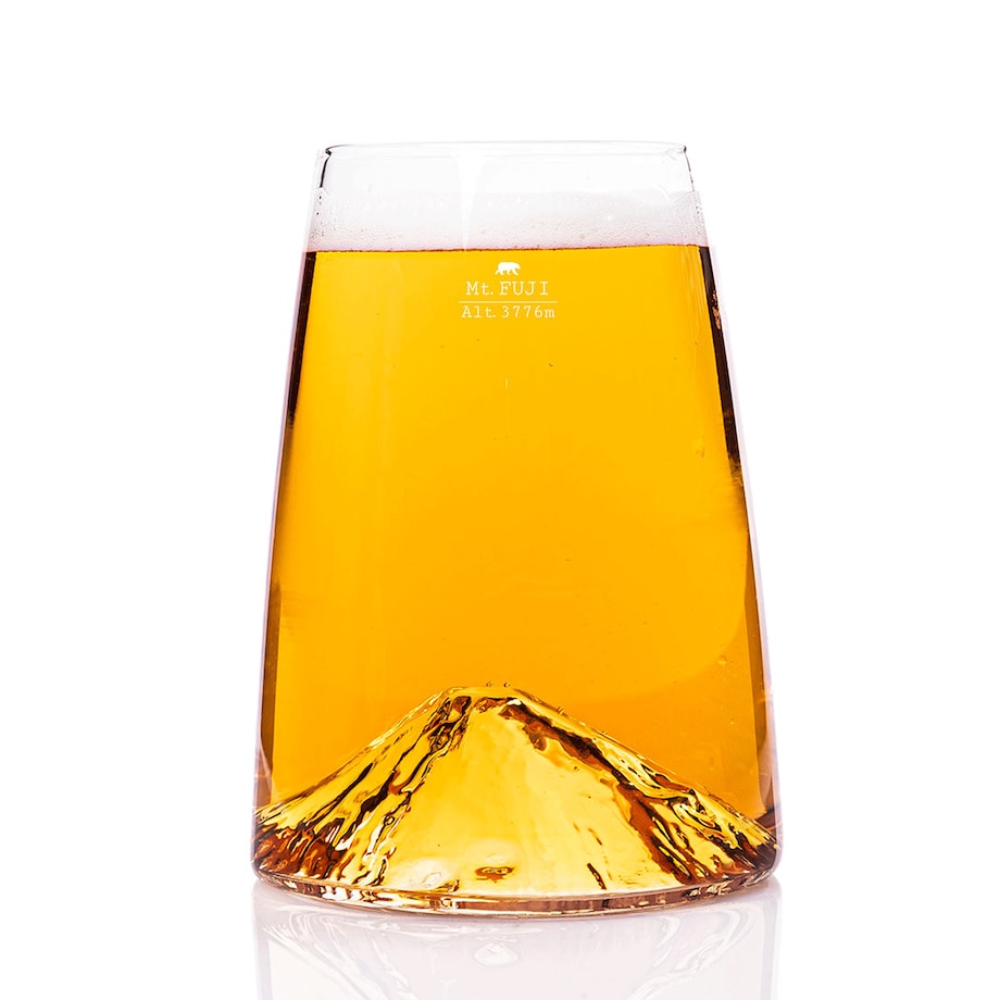 Szklanka Long Drink - Topographic - Fuji