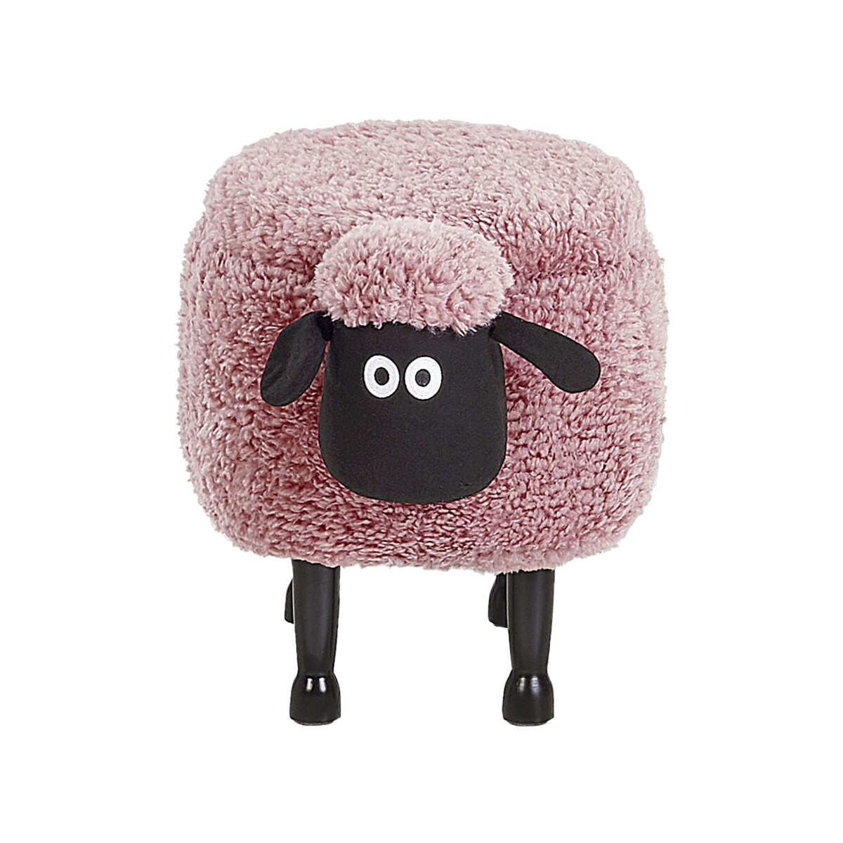 Pufa zwierzak ze schowkiem różowa SHEEP