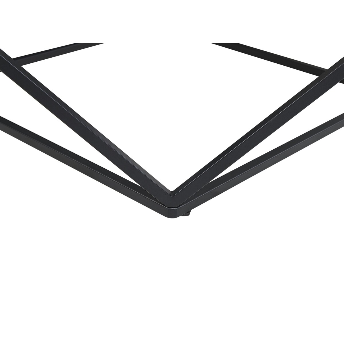 Stolik kawowy efekt marmuru czarny MALIBU