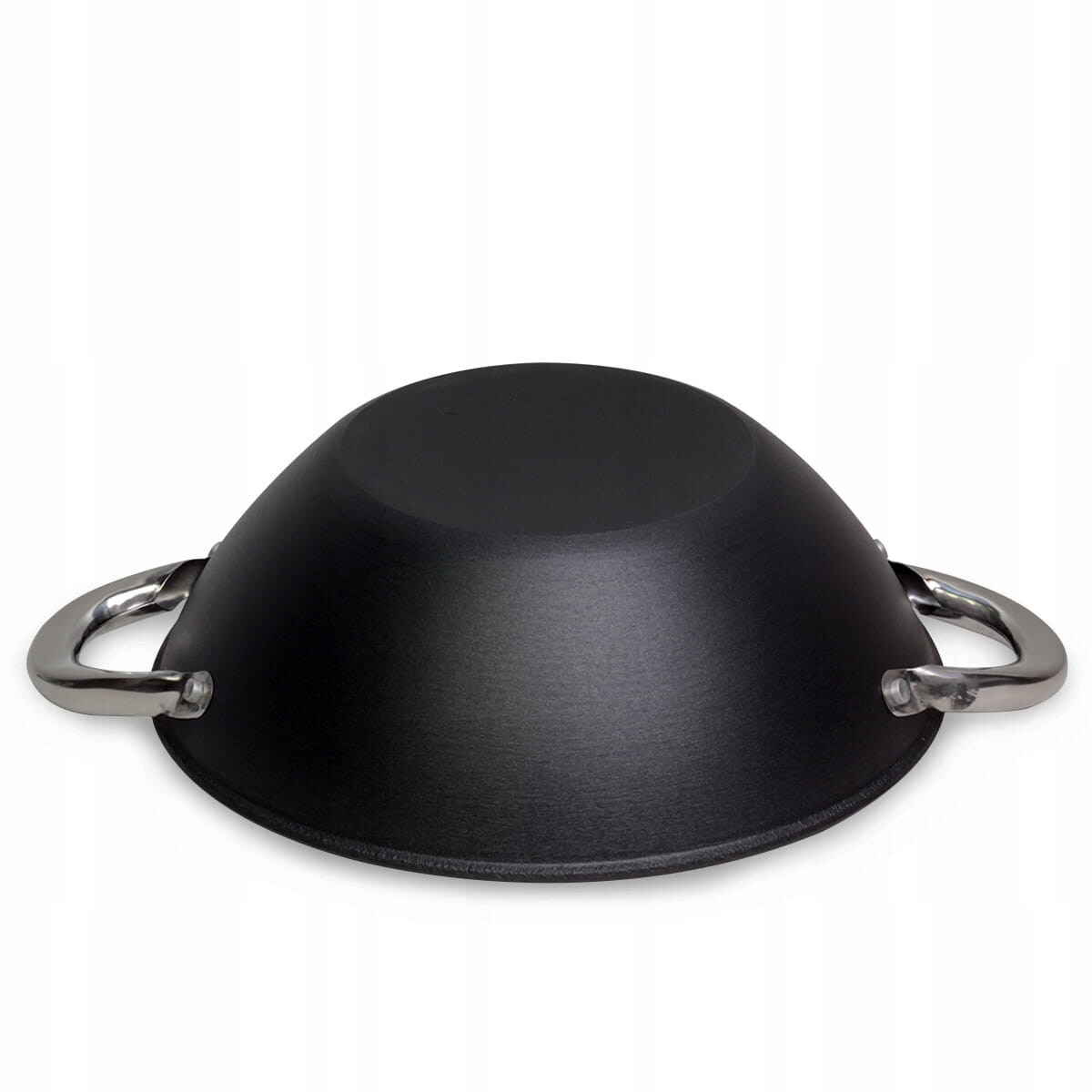 Wok patelnia żeliwna z powłoką marmurkową 28cm + akcesoria KAMILLE