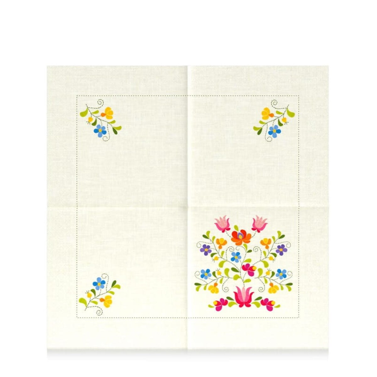 Serwetki stołowe Renova Floral Embroidery 20 szt