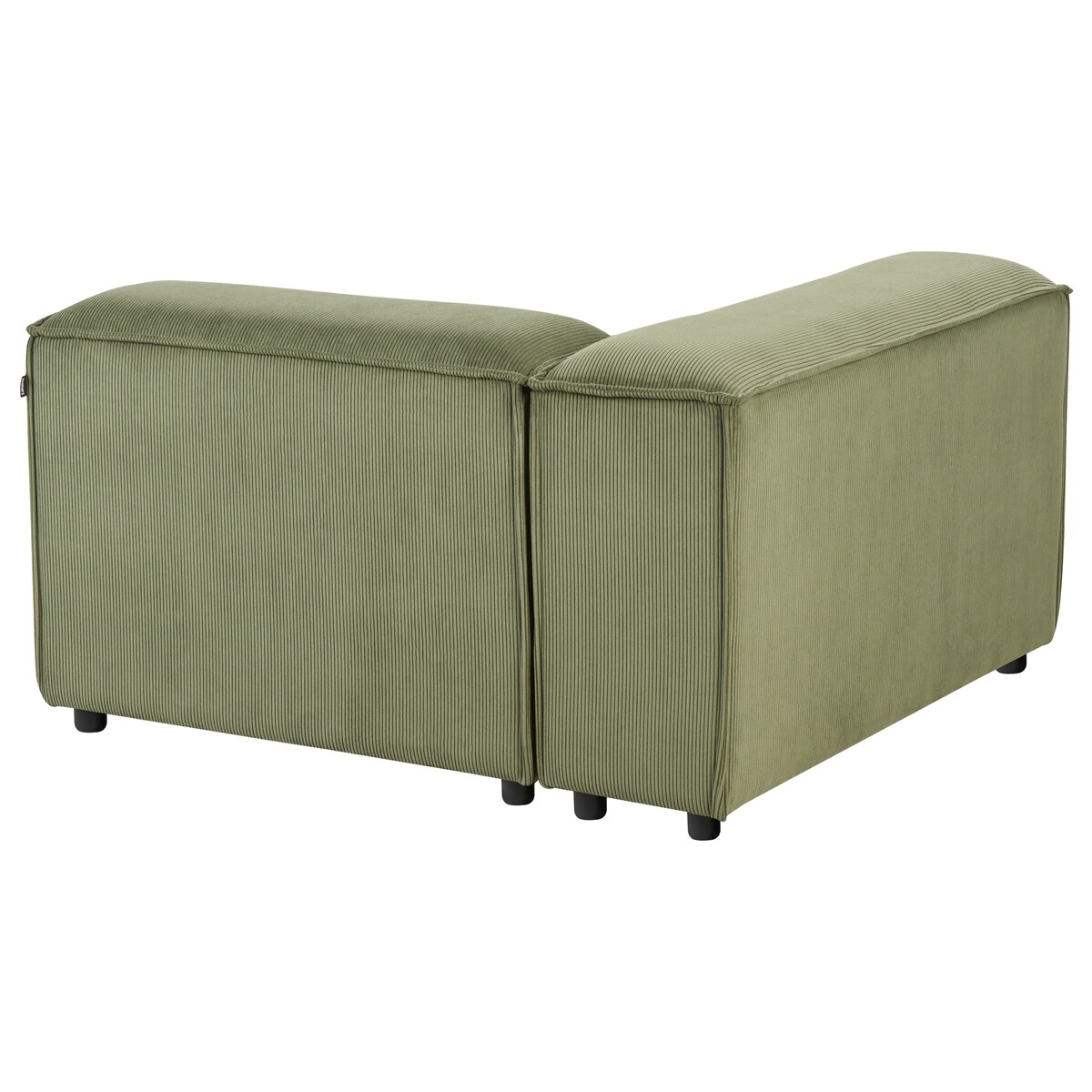 ARDAL dla 3 osób Sofa modułowa Zielony Sztruks