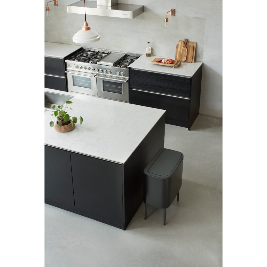 Kosz na śmieci Touch Bin Bo 11+23l czarny 316203