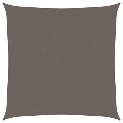 vidaXL Żagiel przeciwsłoneczny, 160 g/m², antracytowy, 4x4 m, HDPE