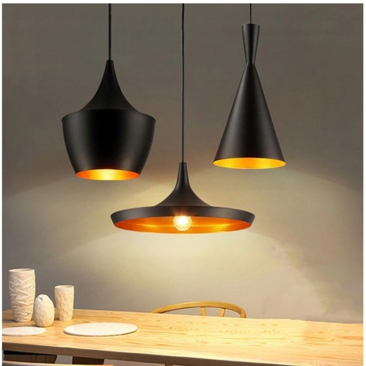 Lampa Wisząca Edison Loft Industrial Costa C Złota