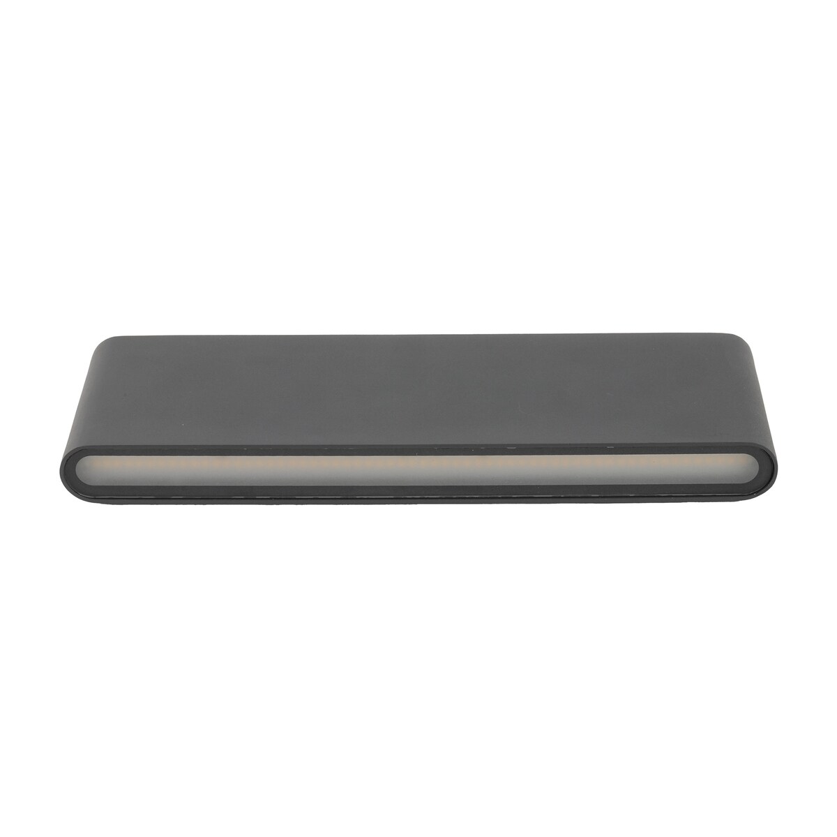 Lampa ścienna zewnętrzna LED 12W IP54 TK Lighting ARWENA L grafit 1000 lm 3000K kinkiet elewacyjny 18084