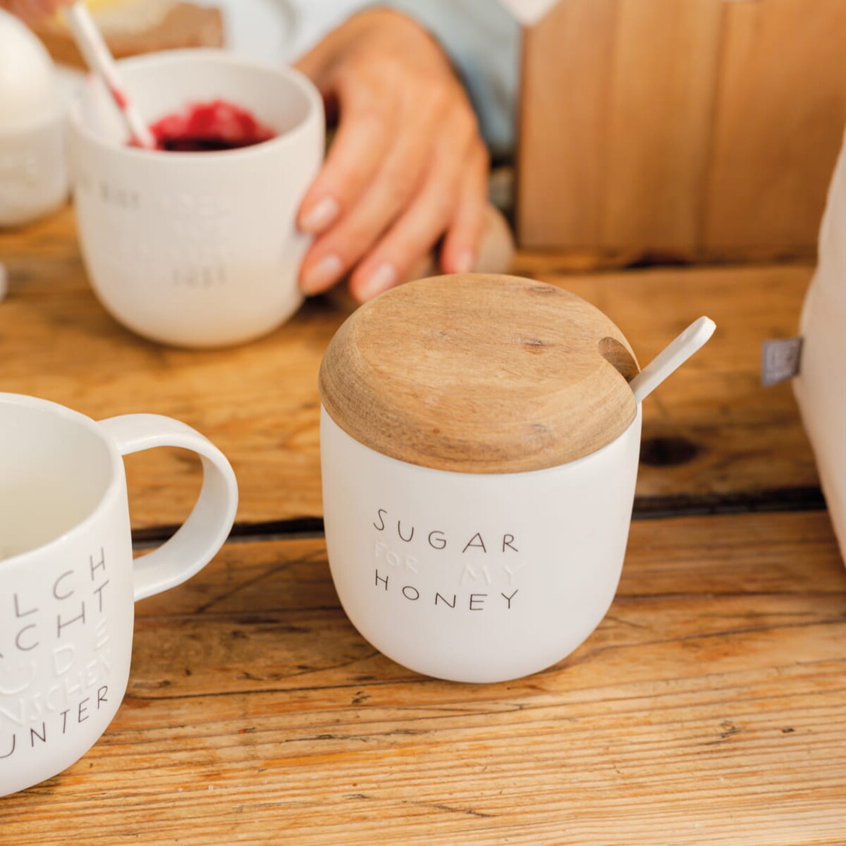 Cukierniczka "Sugar for my honey", 9.5 x 8.5 cm, Raeder