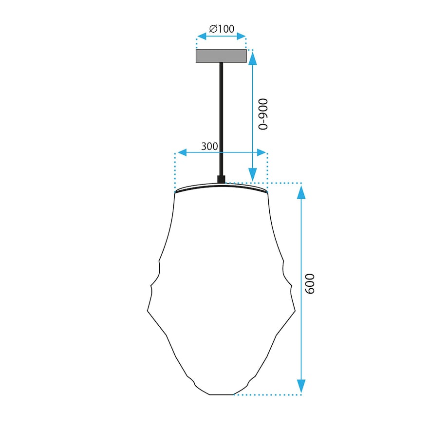 Lampa wisząca Boho naturalna APP1322-1CP