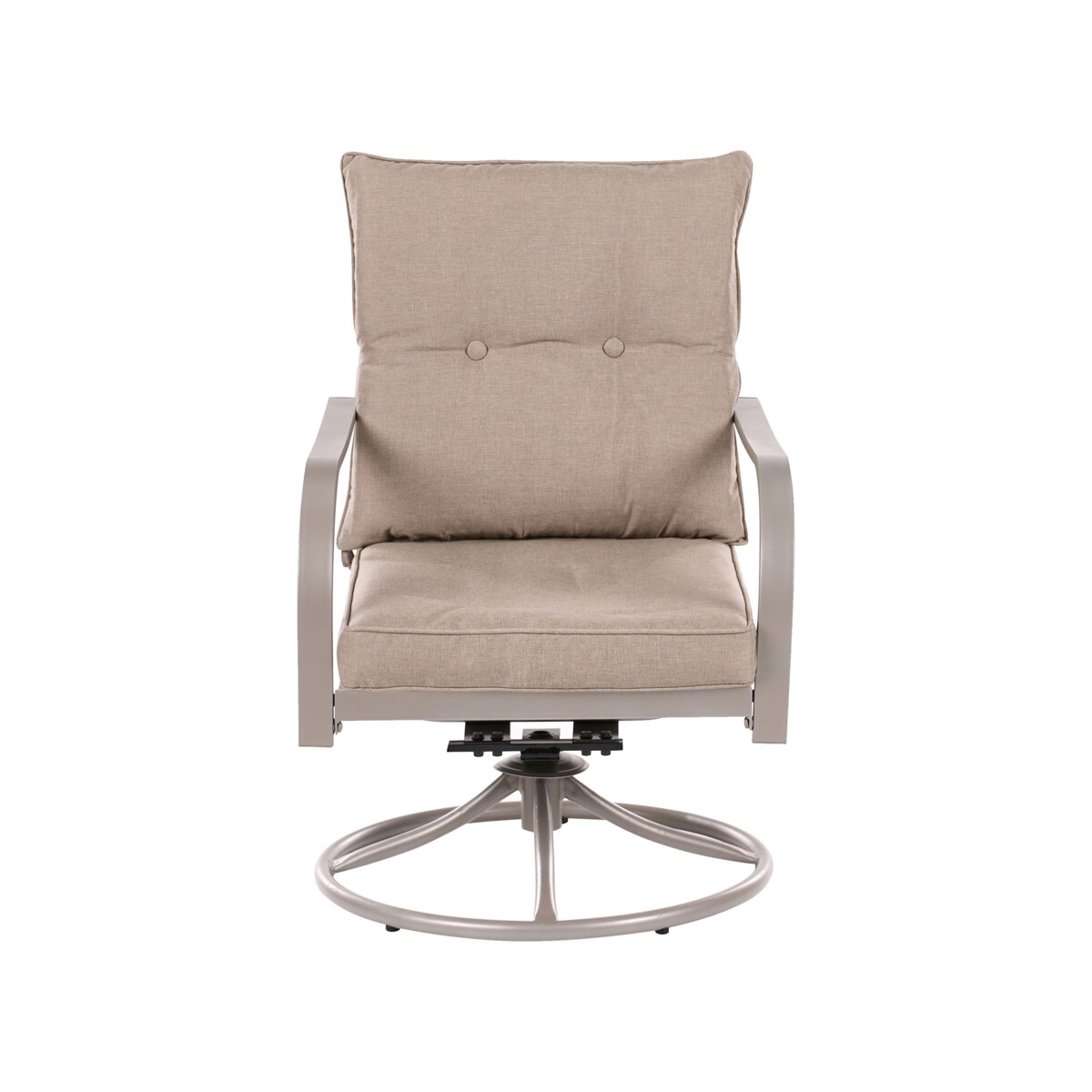 Zestaw ogrodowy dla 4 osób MESTRINO Metal Beżowy