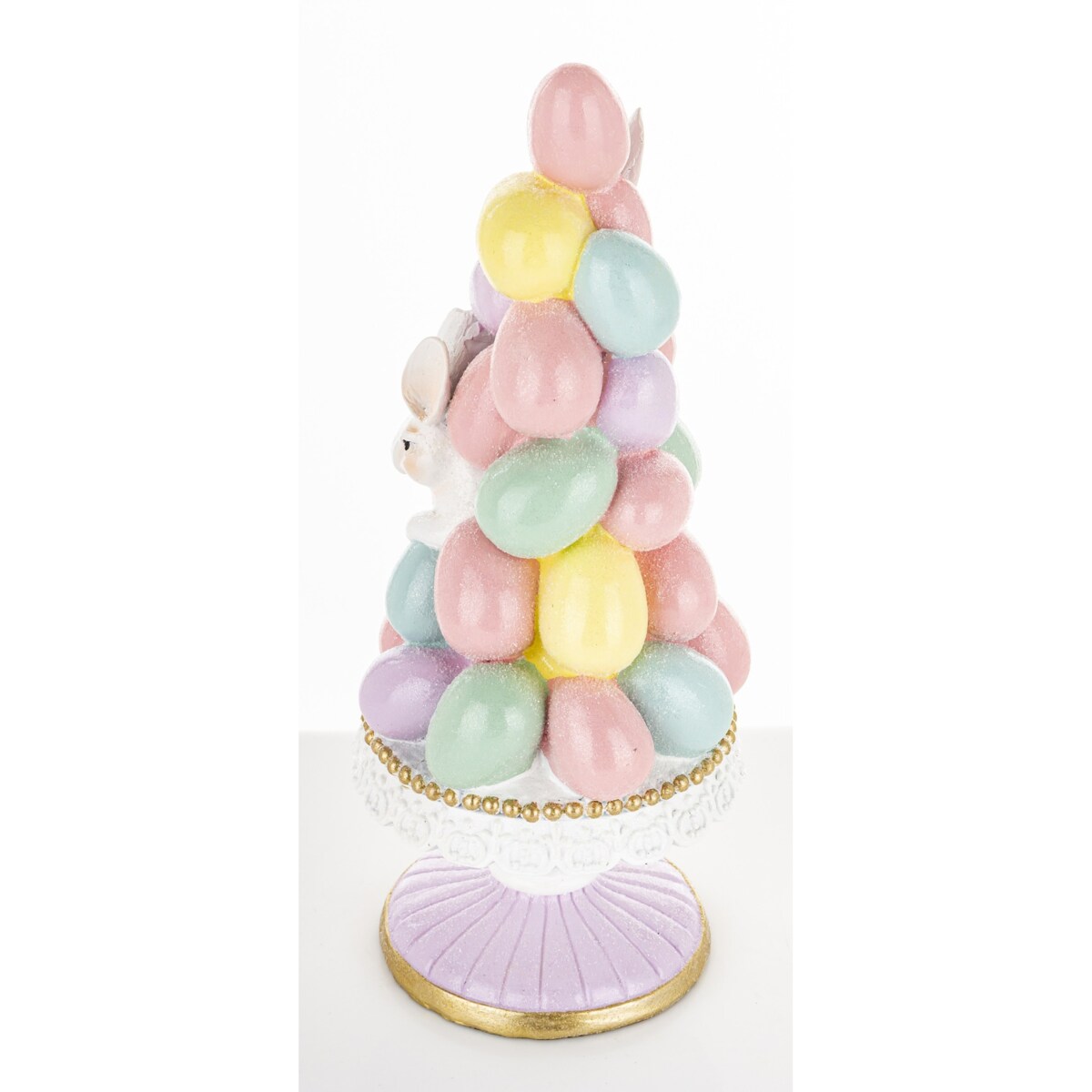 Dekoracja - wielkanocna piramida z pisanek 27x11,5x11,5 cm PIRAMIDE-2