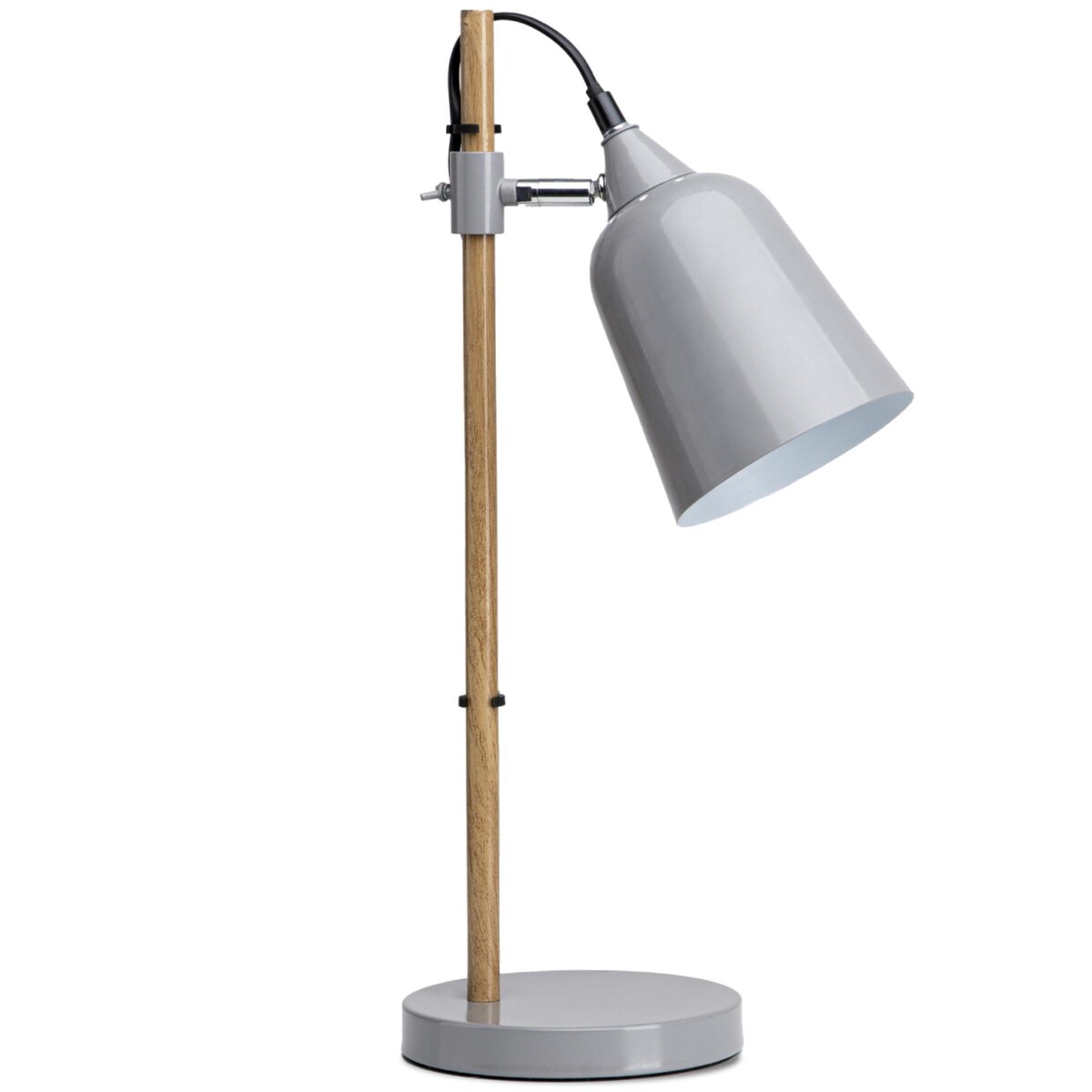 KONSIMO HALI Elegancka lampa stołowa 2szt. kolor szary