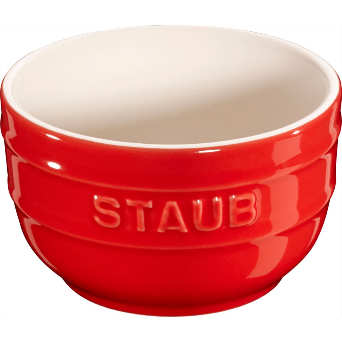 Staub Mini Ramekin Okrągły, 4 szt. - 200 ml, Czerwony