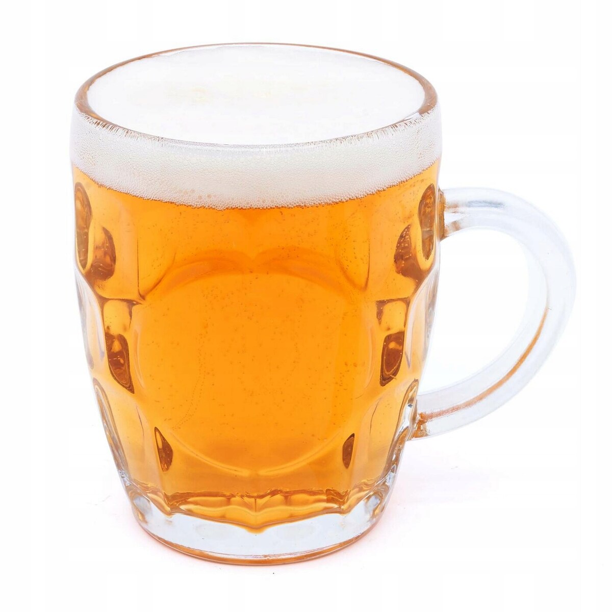 SZKLANY KUFEL na do piwa napoje z uchem 500 ml restauracji domu grill 6 szt