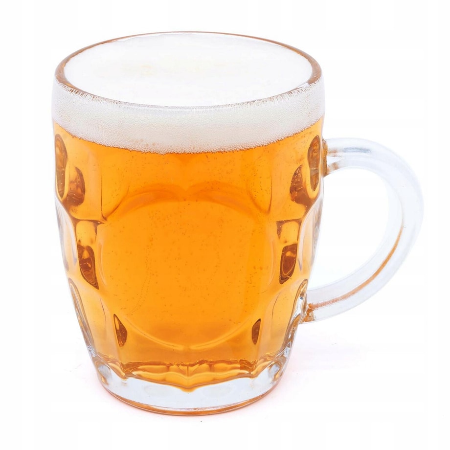 SZKLANY KUFEL na do piwa napoje z uchem 500 ml restauracji domu grill 6 szt