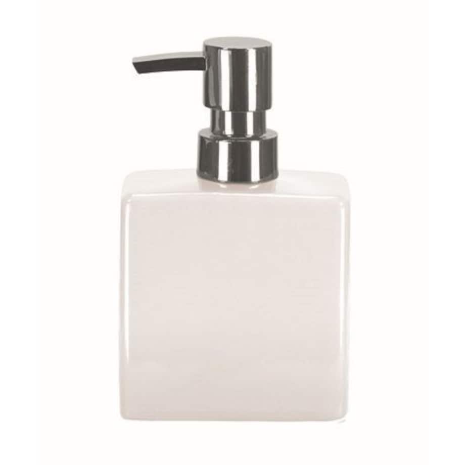 Kleine Wolke Flash Dozownik do mydła biały kamionka