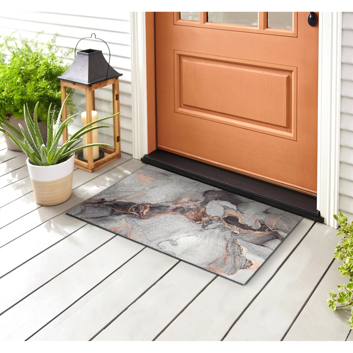 Wycieraczka zewnętrzna Jasny marmur 90x60cm