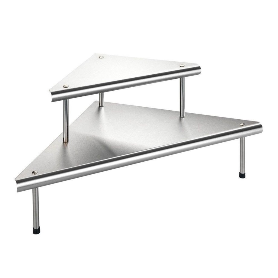Półka kuchenna narożna 31x68x48,5 ATLEA metalowa