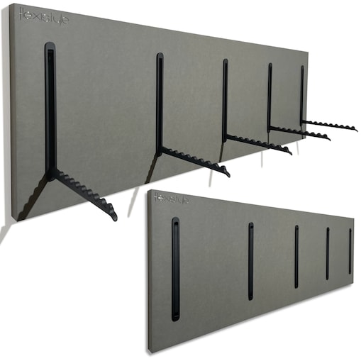 Wieszak na Ubrania szary 25x80cm na kurtki