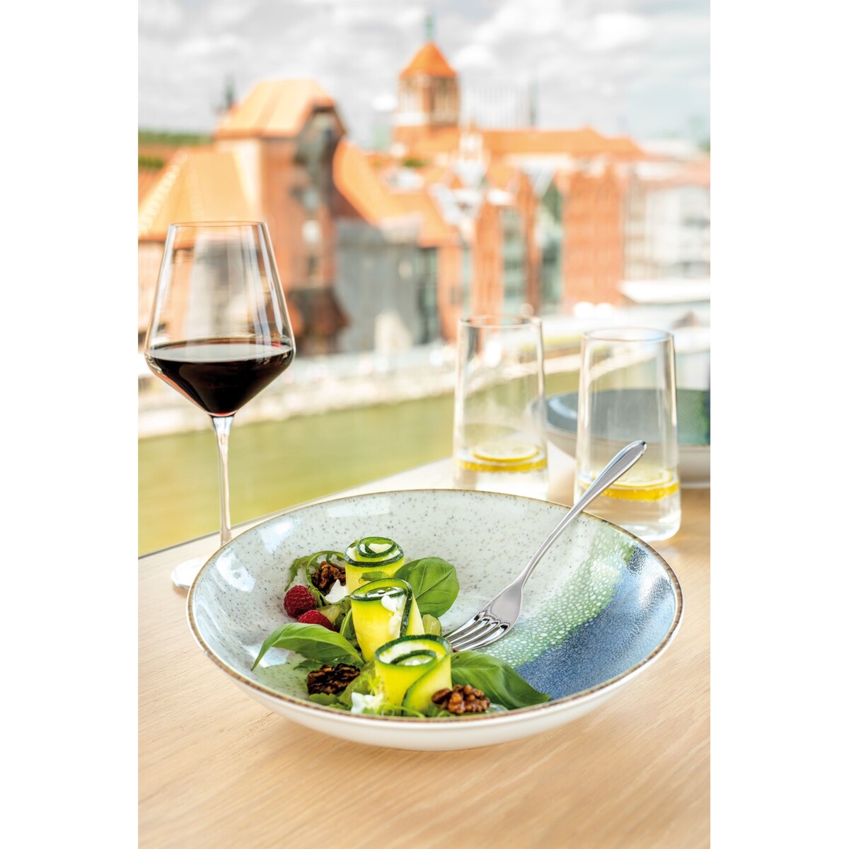 Talerz głęboki 22 cm Roma Texturas LU24 (9012)