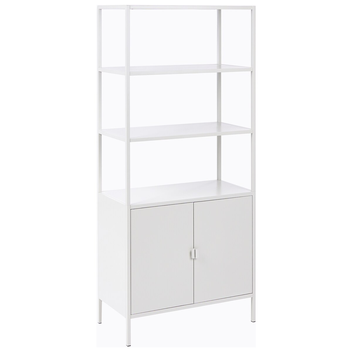 Szafka biurowa KAURI Metal Jasnoszary