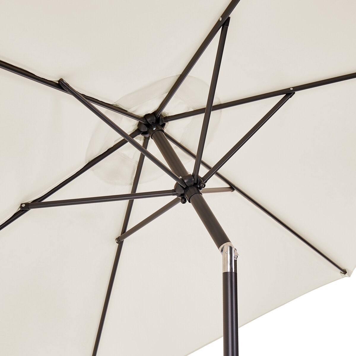 Parasol ogrodowy 266 cm VARESE Jasnobeżowy