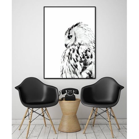 Poster Story, Plakat, Obraz - Sowa w Akwareli, wymiary 30 x 42 cm