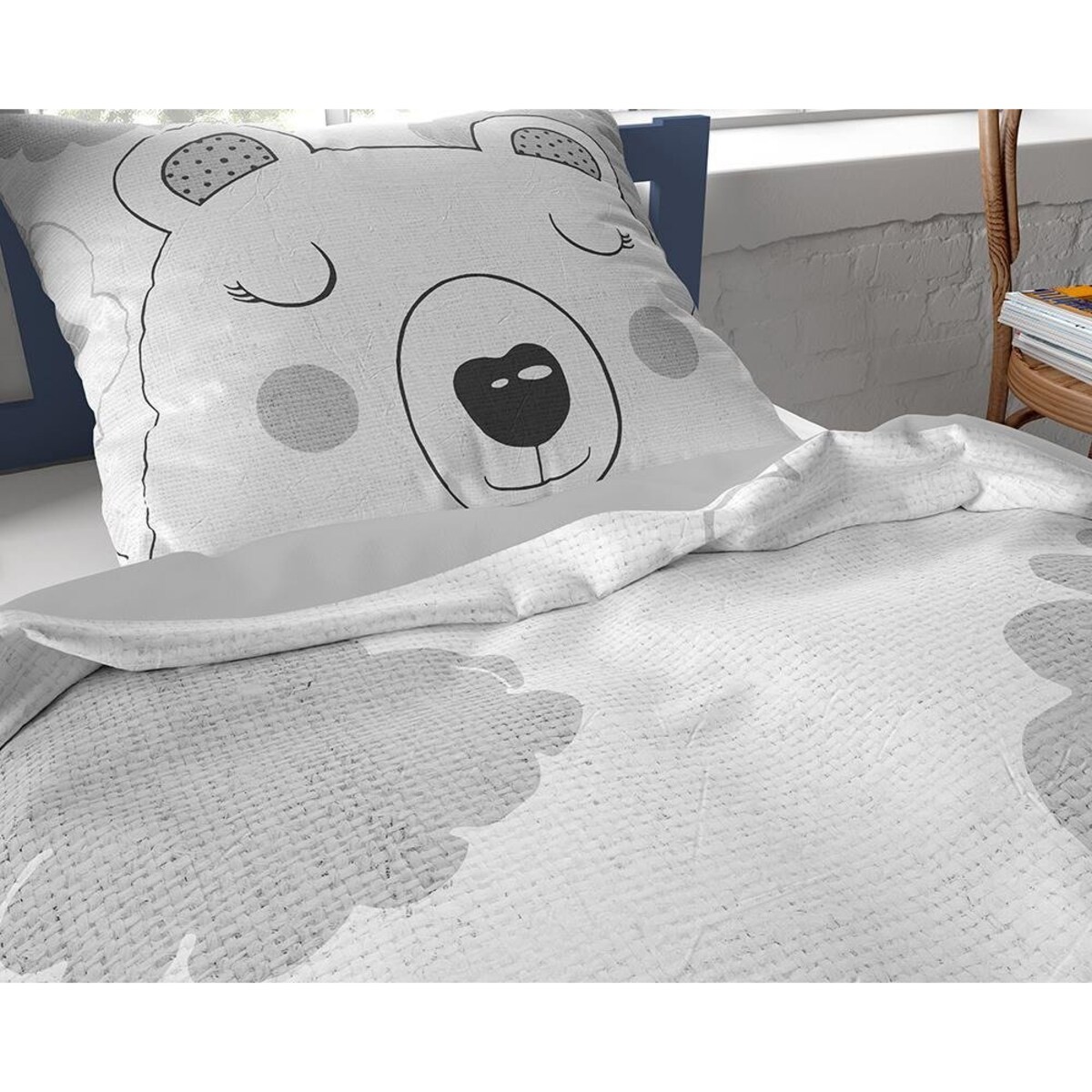 Pościel dla dzieci SWEET BEAR, 135 x 200 cm, bawełna, DREAMHOUSE