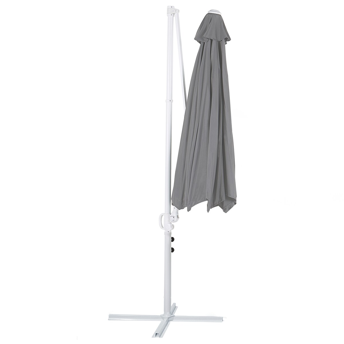 Parasol ogrodowy na wysięgniku 295 cm SAVONA II Ciemnoszary