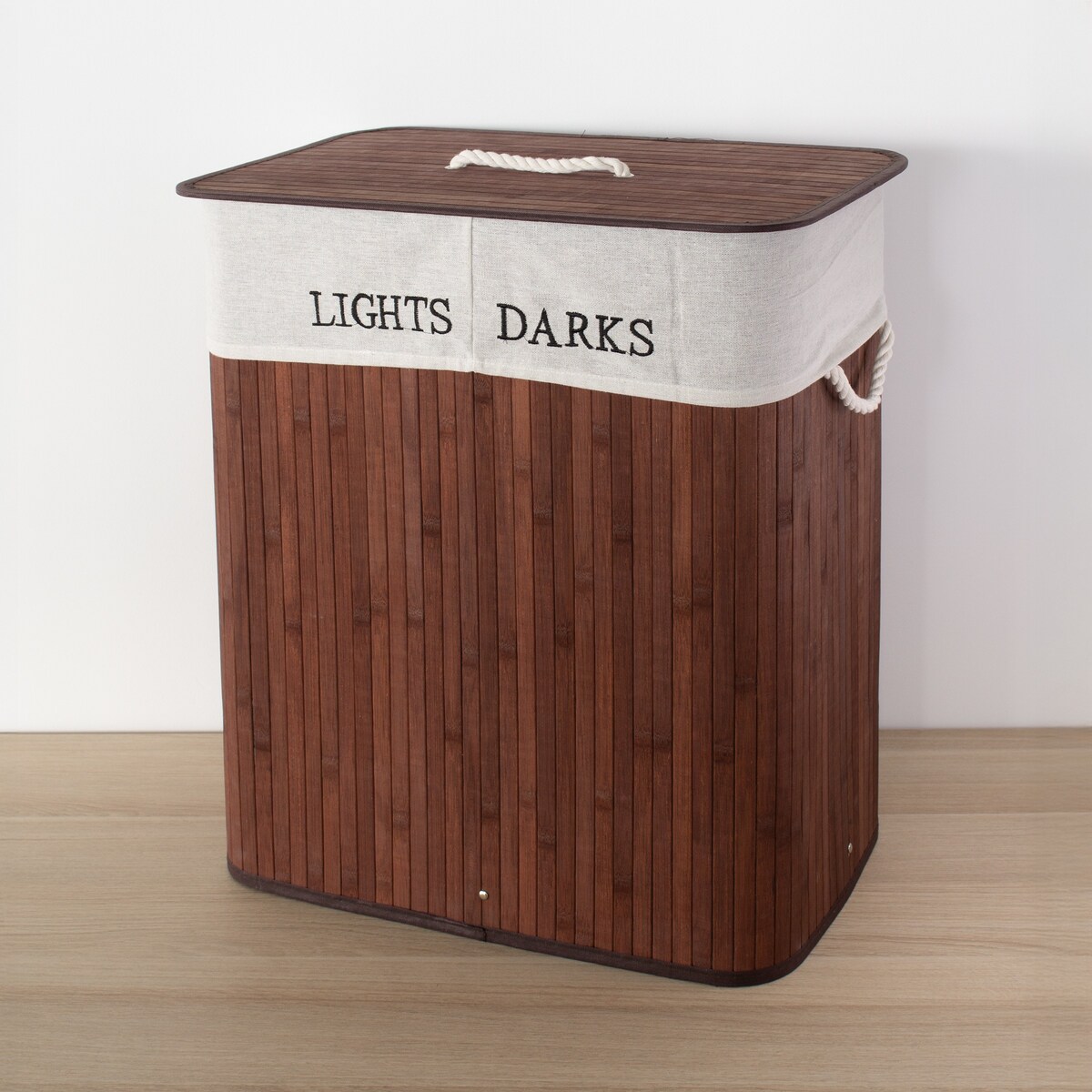 Kosz na pranie 60x52x32 cm LIGHTS DARKS