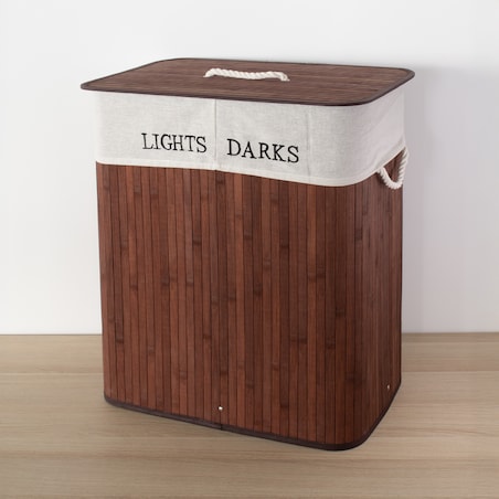 Kosz na pranie 60x52x32 cm LIGHTS DARKS