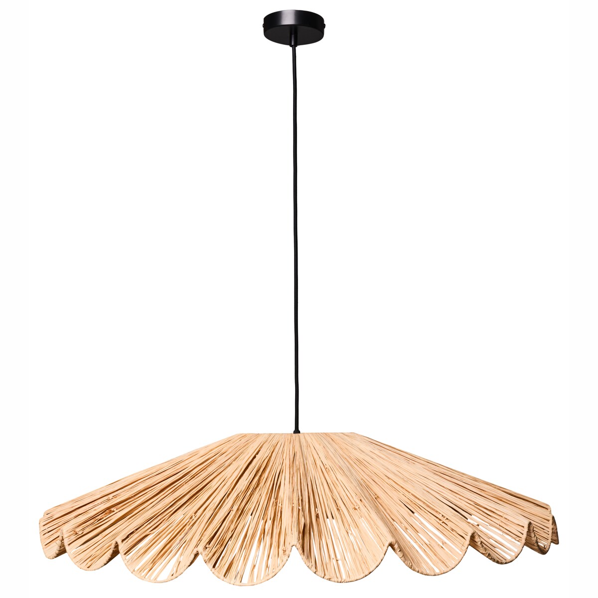 Lampa wisząca SABOGAL Plecionka Naturalny