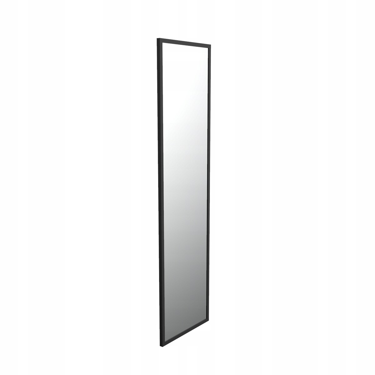 Lustro prostokątne 120x60cm w czarnej ramie